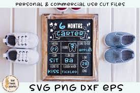Free Free 51 Baby Milestone Board Svg SVG PNG EPS DXF File