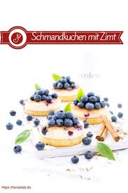 Schmandkuchen Rezept Mit Blaubeeren Und Zimt Und Zucker Rezept Schmandkuchen Schmandkuchen Rezept Susse Backerei