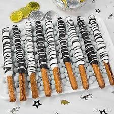 Use black satin chair bows to add an extra splash of sophistication to the event. 23 Black And White Party Ideas Spaceships And Laser Beams