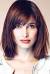 Shoulder Length Short Hair With Side Swept Bangs