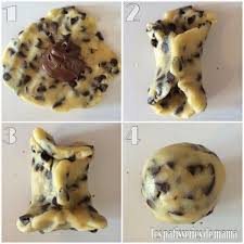 S Alut Les Gourmands Voici Une Recette De Cookies Fourre Au Nutella Juste Super Bonne Avec Nutella Recette Recette Cookies Nutella Cookies Recette