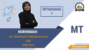 Perbankan syariah harus sejalan dengan kedua tujuan tersebut dan menjadi. Pi Al Kausar On Twitter Setiausaha 2 Iaitu Saudari Farah Khadijah Juga Dari Diploma Kewangan Perbankan Islam