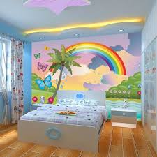 Compare Prices On Wallpaper Rainbow Online Shopping Buy Low Price Wallpaper Rainbow At Factory Pr Kids Room Wallpaper Childrens Bedroom Decor Modern Kids Room