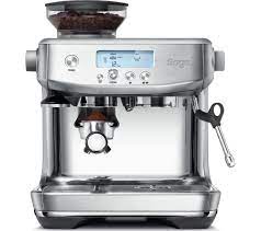 An incredible coffee maker with a removable water reservoir with a stylish and sturdy carafe. Buy Sage The Barista Pro Ses878bss Espresso Coffee Machine Stainless Steel Free Delivery Currys