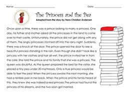 But there was always something wrong. Character Traits Princess And The Pea Worksheet Education Com