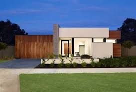 Contemporary Single Story House Facades Australia Google Search Facade House House Exterior Flat Roof House