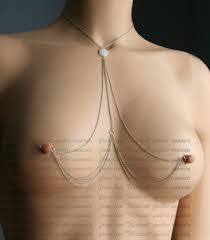 BDSM but Feminine and Dainty Nipples Jewelry Nipple Piercing - Etsy Israel
