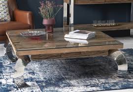 Find square wood and glass coffee table. Railway Sleeper Wood Glass Top Curved Leg Opium Coffee Table Cfs Furniture Uk