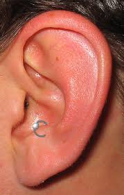 However, you can have it changed by the piercer after three weeks. Antitragus Piercing Wikipedia