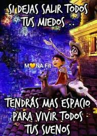 Resultado de imagen de mensaje frases de la pelicula coco