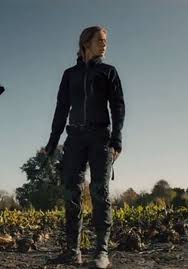 Rita vrataski is the most decorated soldier in all of the united defense force. Emily Blunt As Sergeant Major Rita Vrataski In Edge Of Tomorrow 2014 Edge Of Tomorrow Picture 92331740 454 X 649 Fanpix Net