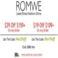 Romwe Coupons Get Romwe Discount Promo And Coupon Codes Coding Romwe Coupons