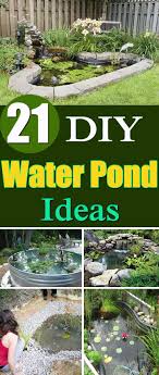 29 backyard decorating ideas that are as cute as they are easy. 21 Diy Water Pond Ideas Diy Water Gardens For Backyards Balcony Garden Web