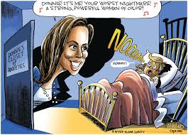 The prosecutor vs. the felon. Is Trump afraid to face Kamala Harris?