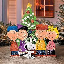 Charlie Brown Peanuts Gang Outdoor Christmas Yard Art Decor New Christmas Yard Art Brown Christmas Decorations Charlie Brown Christmas Decorations