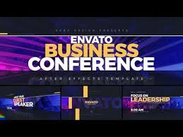After effects version cc 2015, cc 2014, cc, cs6, cs5.5, cs5 update : Event Promo Conference After Effects Template Ae Templates Youtube