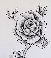 How You Could Draw An Easy Rose With Sketching Using Pen You Must Try Rose Drawing Simple Rose Sketch Roses Drawing