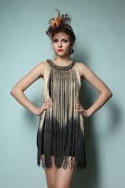 Free Shipping Ombre Fringe 20s Flapper Metallic Great Gatsby Jazz Theme Party Dress One Size Alternative Measures Dresses Party Dress Party Outfit