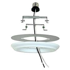 Made for shallow housing, this recessed lighting option is easily dimmed for bright or ambient light. Socket Pendant Light Cord Kit Wayfair