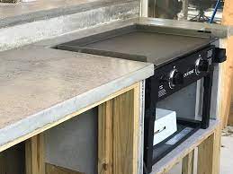 This might not be the sexiest griddle on offer, but boy is. Unique Outdoor Built In Griddle 85 For Your Home Decorating Ideas With Outdoor Built In G Diy Outdoor Kitchen Outdoor Kitchen Appliances Outdoor Kitchen Design