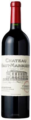 A blend of cabernet franc, cabernet sauvignon and merlot from st. 2009 Chateau Haut Marbuzet Saint Estephe Vivino