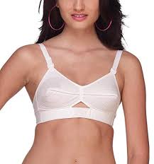 Sona Womens Moving Cotton Strap Full Cup Plus Size Everyday Bra