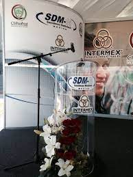 Montaje De Podium En Inauguracion De La Ampliacion De La Planta Sdm M Sumidenso Mediatech Chihuhua Chih Arreglos Florales Eventos Montaje