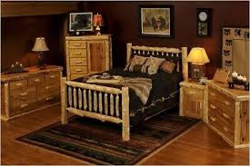 Amish crafted, american made bedroom furniture that is built to last. Rustic Log Bed Small Spindles 299 Ships Free Hand Peeled Cedar Ebay Rustic King Bedroom Set Rustic Bedroom Furniture Furniture