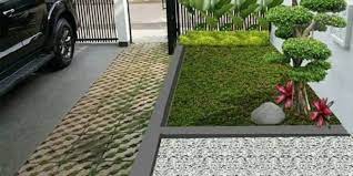 Desain yang paling banyak digunakan rumah minimalis tampak depan 2021 adalah natural kontemporer. Desain Taman Depan Rumah Yang Indah
