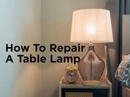 I need to pull the wire through the swivel (swing arm) portion, but it won't budge. How To Repair A Table Lamp Video 1000bulbs Com Blog