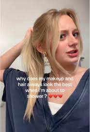 Makeup and Hair Routine: Looking Best Before Showering?
