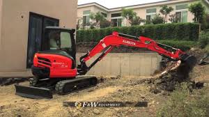 Kubota Excavator Youtube