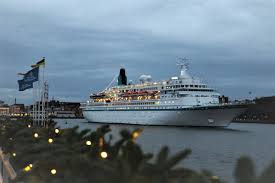 The blast was also heard as far away as cyprus, about 200km across the mediterranean sea, and seismologists at the united states geological survey said it was. Final Cruise Ship For The Year At The Port Of Gothenburg