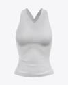 Download Cheerleader Top Mockup Front View In Apparel Mockups On Yellow Images Object Mockups