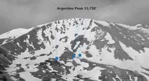 Argentine means the same as → argentinian. Argentine Peak Front Range Ski Mountaineering