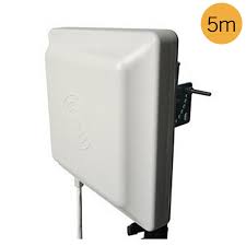 Uhf Rfid Reader 1-5m Jarak Jauh Luar Ruangan Ip67 8dbi Antena Rs232 / Rs485 / Wiegand Output Uhf Rfid Reader,sistem Kontrol Akses Cerdas -s4a