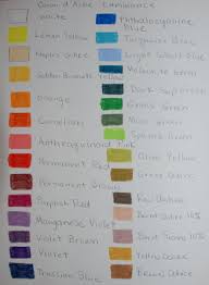 caran d ache luminance color chart best picture of chart