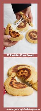 Colombian Corn Bread With Cheese Filling Arepa Boyacense Jenny Is Baking Recipe Food Arepas Recipes