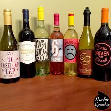 Funny Bottle Labels For Slps And Teachers By Peachie Speechie Wine Bottle Labels Bottle Labels Bottle