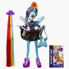 Hair will fray a bit if not brushed on a regular basis like most dolls made like this. Rarity Rockin Hairstyle Doll Damen Hair
