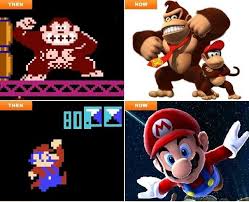 Juegos de antes vs juegos de ahora. Personajes De Videojuegos Antes Y Ahora Personajes De Videojuegos Personajes Videojuegos