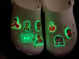 The singer and the footwear brand have partnered on a pair of classic clogs that. Charm Closet We Have A New Bad Bunny Set For You Facebook