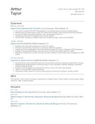 Quality assurance resume example ✓ complete guide ✓ create a perfect resume in 5 minutes using our resume examples & templates. Quality Control Specialist Resume Examples And Tips Zippia