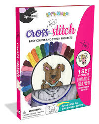 You are welcome to use different materials, and your results will vary accordingly. Cross Stitch Kit Let S Make Spice Box