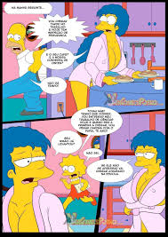 Marge E Bart - Os Simpsons - Quadrinhos Pornô