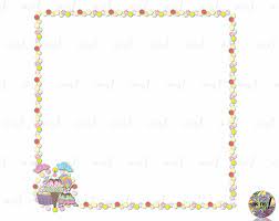 Sweet Candy Border Frame Ice Cream Cupcake Lollipop Candyland Etsy Digital Paper Free Sweet Candy Paper Frames