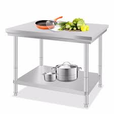 Mesas de cocina en muebles boom online. Mesa De Preparacion De Alimentos De Acero Inoxidable Trabajo De Cocina Comercial 24 X 36 Table Table Table Stainlesstable Kitchen Aliexpress