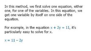A linear equation is an equation whose highest exponent on its variable(s) is 1. How To Solve Two Equations With Two Unknowns I Magoosh Math