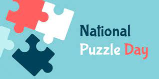 Join the fun leave a puzzle take a puzzle national puzzle day. 17 National Puzzle Day Wish Pictures