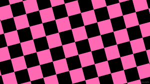 Image about pink in by. Wallpaper Black Pink Checkered Squares 000000 Ff69b4 Diagonal 15 170px